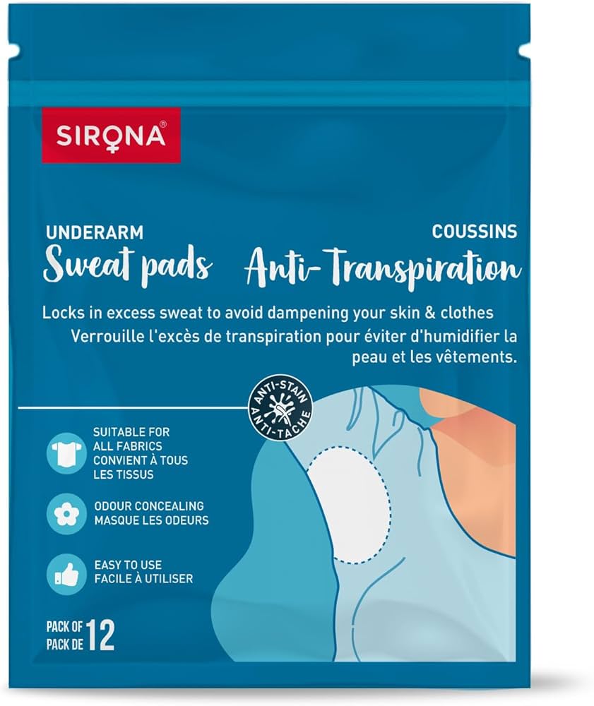 PREFFERS Disposable Underarm Sweat Pads [ 10 Pads ]
