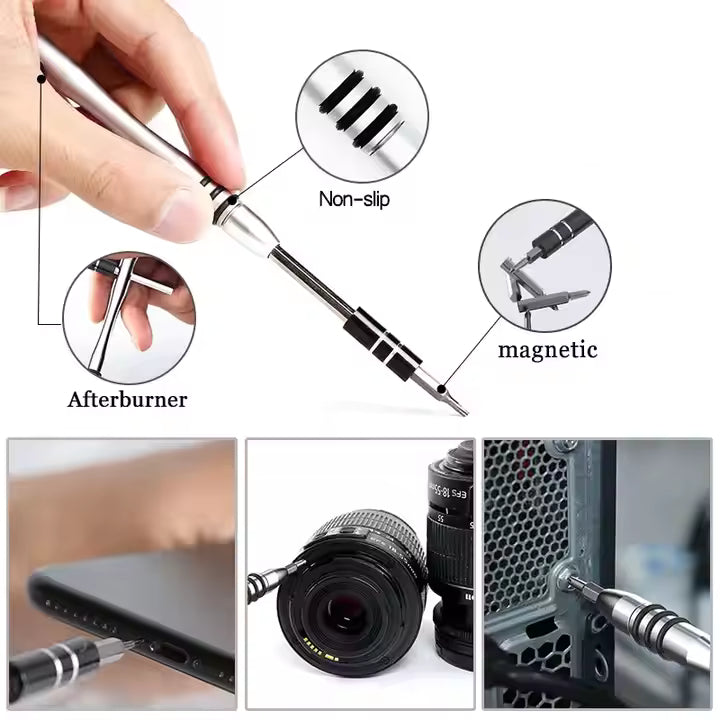 115-in-1 Precision Magnetic Screwdriver Set